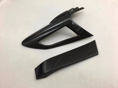 Carbon Fiber Rear Taillight Cover Frame For Toyota CHR Car Accessories Part 2022 - Foto 6 di 7