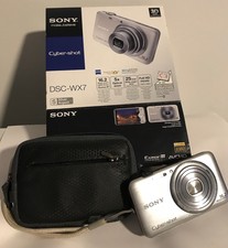 Sony Cyber Shot Dsc Wx80 16 2mp Digital Camera Black For Sale Online Ebay