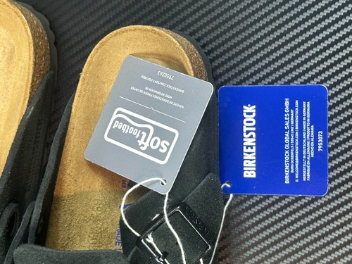 Birkenstock Unisex M8.5/W10.5 Boston Soft Footbed Black Narrow Fit Clogs *Read - Picture 7 of 16