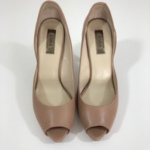 nude platform court shoes