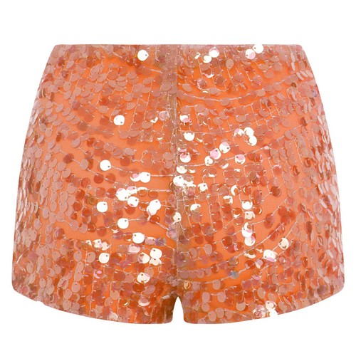 Damen Glitzer Mini Micro Shorts glänzend Pailletten Shorts Hot Pants Party Clubwear  - Bild 57 von 78