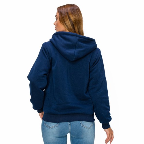 Womens Fleece hoodies with sherpa lining regular and plus size S-M-L-XL-1X-2X-3X - Picture 42 of 49