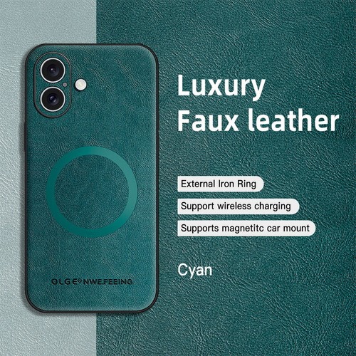 Para iPhone 16 15 Pro Max 14 13 12 11 carcasa shockproof de cuero magnético case - Picture 11 of 17
