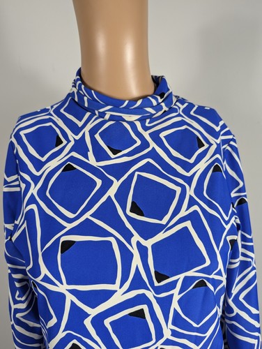 Jude Connally Long Sleeve Geometric Knee-length Dress Size S - Picture 5 of 11