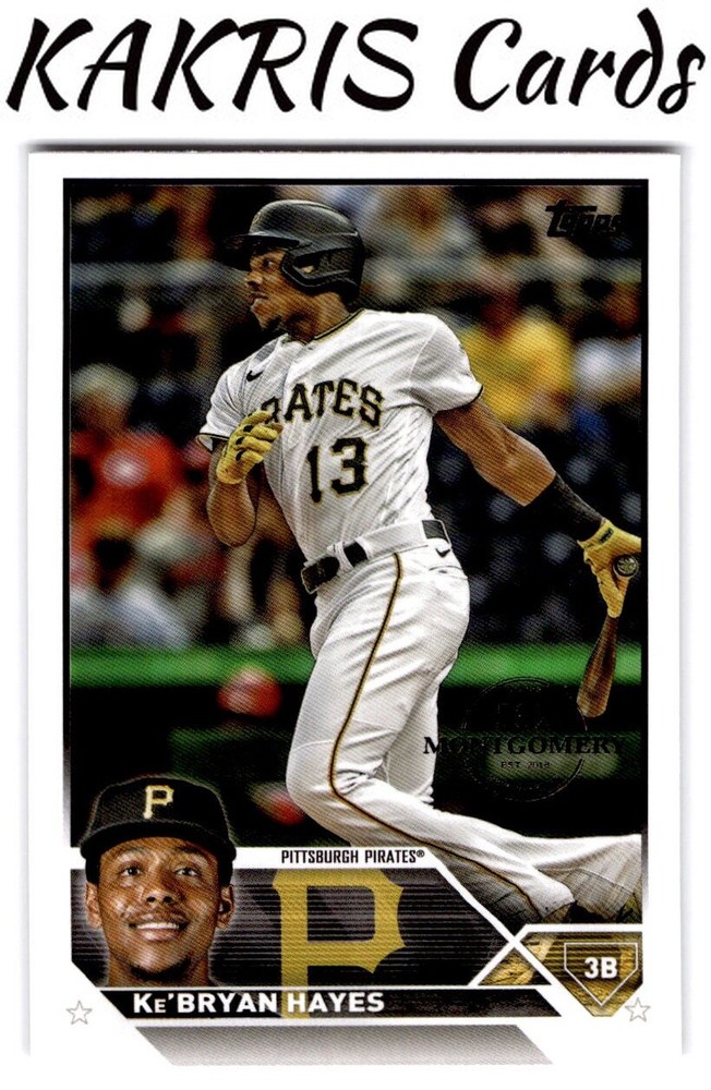 582 Montgomery Club Foil Stamped Rainbow Foil #314 Ke'Bryan Hayes