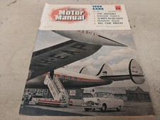 Jan 1959 Motor Manual Magazine RAPIER Berkeley vs Riley IMP USA Cars 