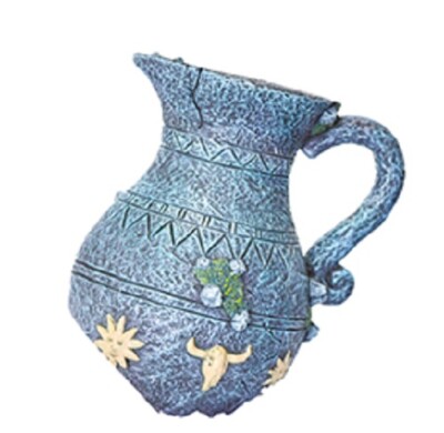 Dophin Aquarium Resin Ornament - Ancient Urn Fish Tank Decoration