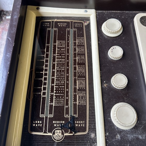 Mitte 50er Jahre Regentone Ventilradiogramm mit Collaro RC54 Plattenspieler - Bild 11 von 19