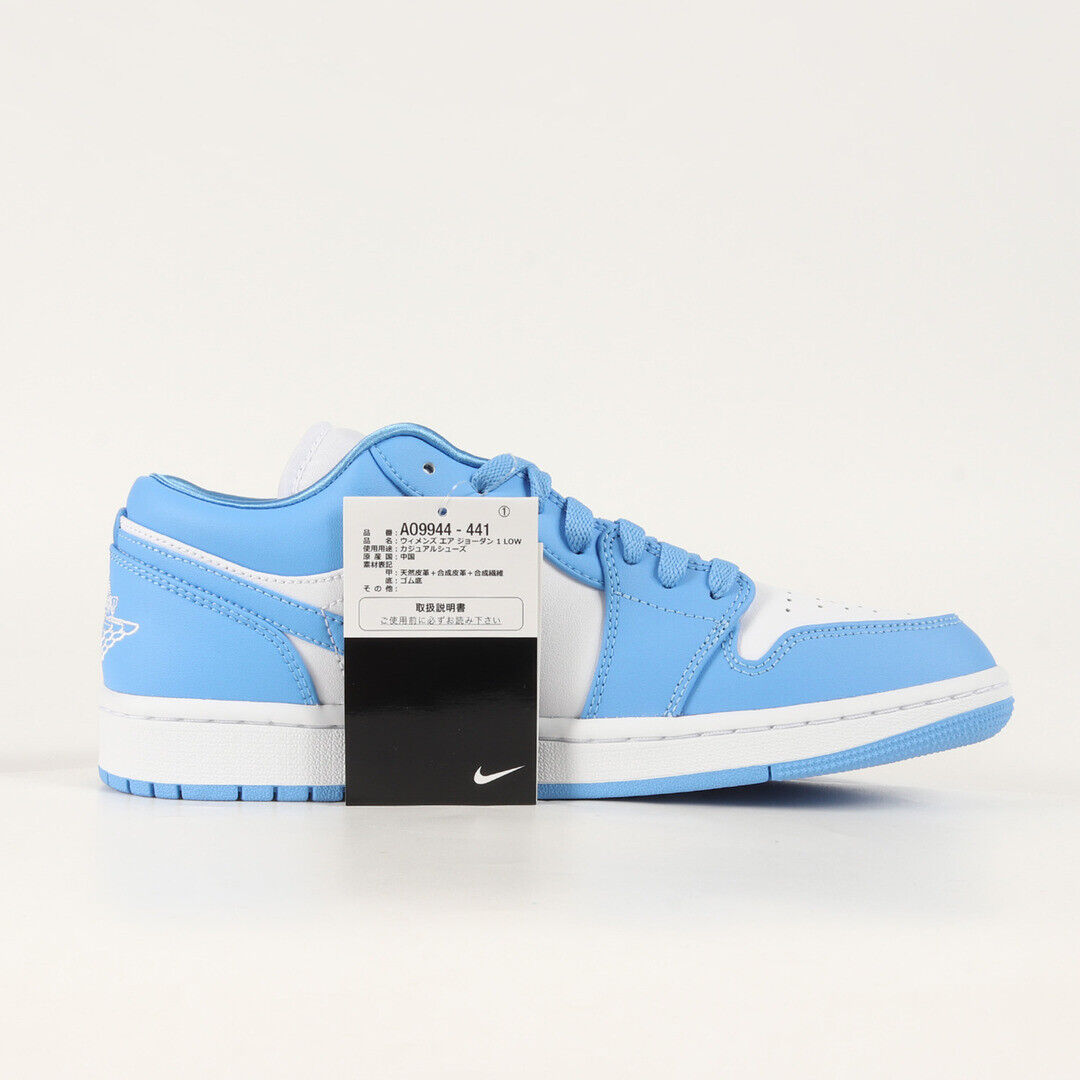 Nike Size: 27.5cm (10.83 in) WMNS AIR JORDAN 1 LOW UNC Nike Size: 27.5cm (10.83 in) WMNS AIR JORDAN 1 LOW UNC