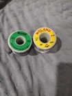 VINTAGE KESTER ACID CORE SOLDER And Noland 50/50 Solder 