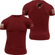 Grunt Style Eagle Betsy Ross T-Shirt - Red