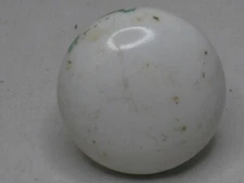 single antique white round door knob glass knob hardware handle part