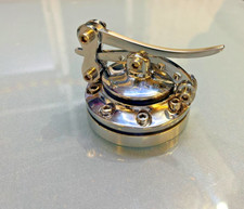 Gas Fuel Petrol Tank Cap Lid Brass Chrome For Harley Bobber Chopper Hot Rat Rod Gas Fuel Petrol Tank Cap Lid Brass Chrome For Harley Bobber Chopper Hot Rat Rod