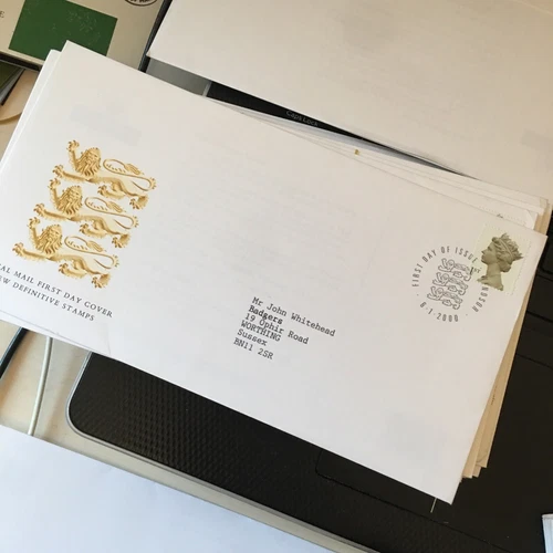 GB Stamps First Day Cover 2000 FDC New Definitive 1st Stamp Windsor Pmk