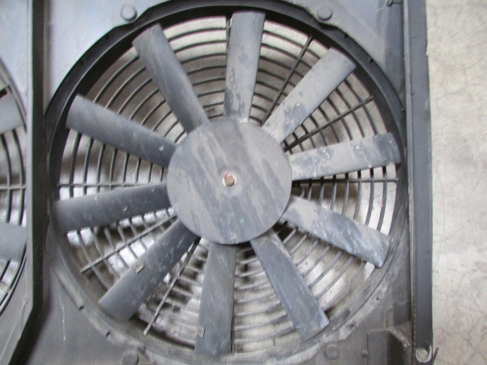 Ferrari 456, Complete Radiator Conditioning Fans w/ Shroud, Used, P/N 155063