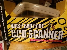 WASP Bar Code CCD Keyboard Wedge Scanner w/ USBi Model 100237 NEW IN BOX Barcode