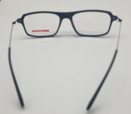 NUEVO AUTÉNTICO MARCO DE GAFAS NEGRO PRADA VPS 03F DG0-1O1 53-16-140 CON ESTUCHE $395 - Imagen 6 de 7