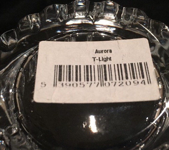 Louise Kennedy Tipperary Crystal Tea Light Candle Holder for sale