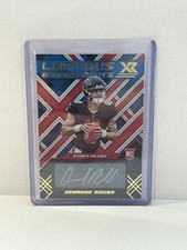 2022 Panini XR DESMOND RIDDER Luminous Endorsements AUTO Blue RC 12/49 Falcons