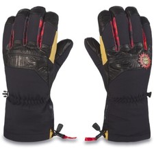 Dakine Team Excursion Gore-Tex Snowboard Gloves Men's XL Sammy Carlson Black/Red