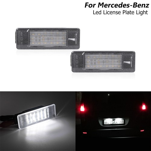 LED License Plate Light Lamp For Mercedes Benz Sprinter 906 Viano W639