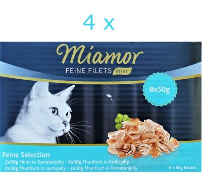 Miamor Feine Filets Mini Feine Selection (  20,51/kg) in Gelee - insg. 32 x 50 g