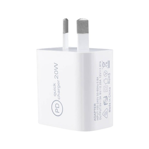 20W USB Type-C Wall Adapter Fast Charger PD Power For iPhone 14 13 12 Pro iPad - Picture 23 of 64