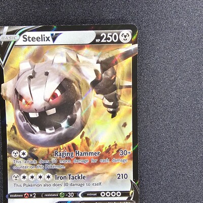 steelix v pokemon card value - Vivid Voltage 115/185 your opponent takes 2 Prize cards Steelix V #115 Ultra Rare