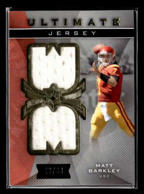 2013 UD Ultimate Collection Matt Barkley Ultimate Jerseys Rookie Relic /50 FX241