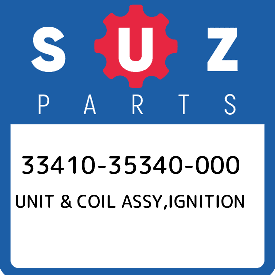 Ignition New Genuine OEM Part 33410-35340-000 Suzuki Unit & Coil Assy