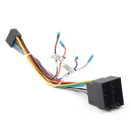 16 Pin Iso Wiring Harness Connector Adapter For Android Car Stereo Power Cable - Picture 2 of 6