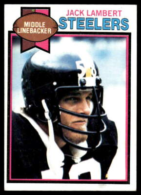 1979 Topps Jack Lambert #475 Pittsburgh Steelers Football Card | eBay