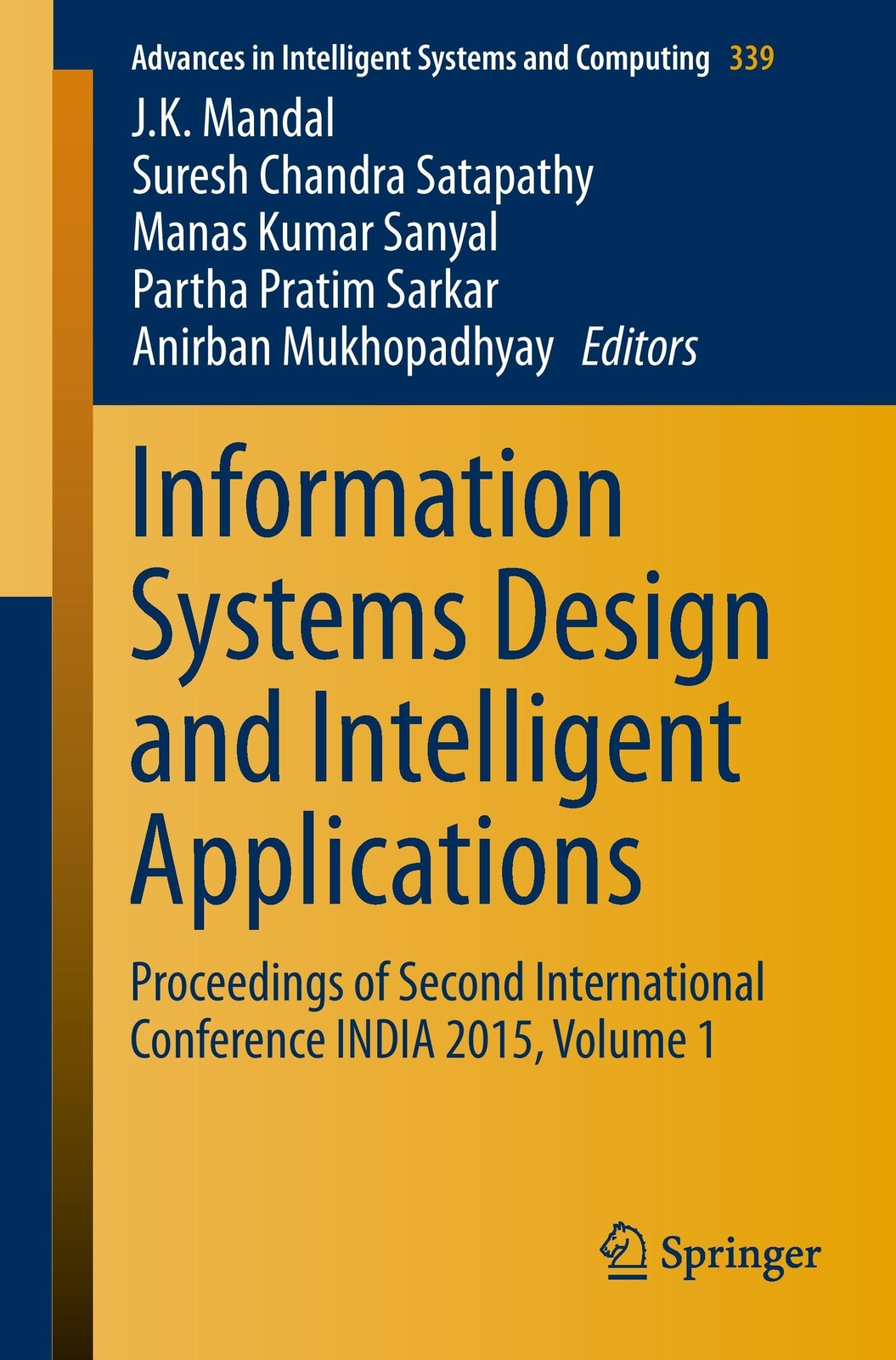 Thumbnail - J. K. Mandal (u. A.) | Information Systems Design And Intelligent
