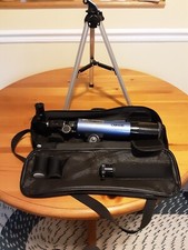CARSON 50mm Refractor Telescope W/Tabletop Tripod MTEL-50 Extras Model 36050