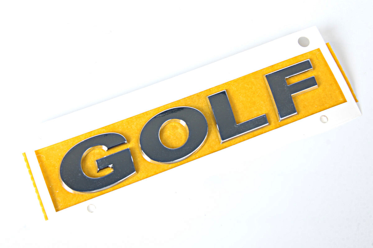 Original VW Golf VII 7 hinten Zeichen Emblem 5G08536872ZZ | eBay 