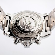 Breitling Super Avenger II 48mm A13371 Chrono Auto Custom Diamond Bezel Steel 6