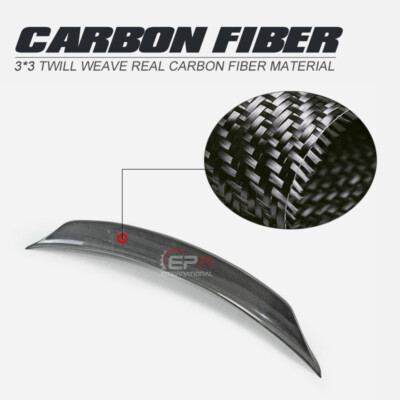 For 10-15 3rd Gen K5 Optima CP Style Carbon Fiber Wide GT Spoiler Rear Wing