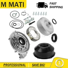 Complete Rear Brake Drum Hub Plate Cover Shoes for Rancher 420 TRX420 2007-2013