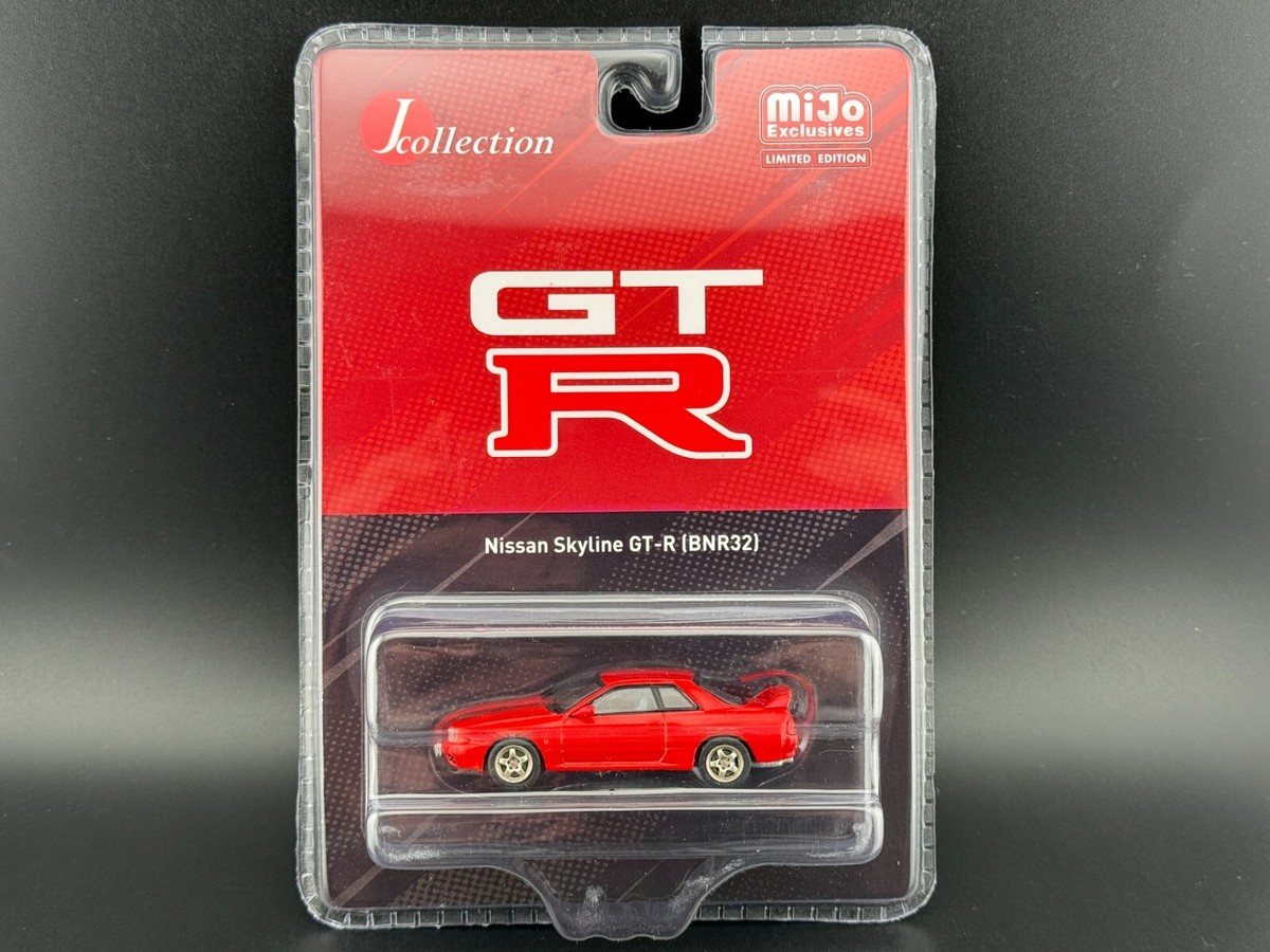 J-Collection Nissan Skyline GT-R (BNR32) Red 1/64 | eBay