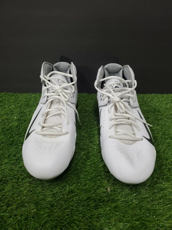 Botines de fútbol americano Nike Air Zoom Blade Pro TD WHT-Bl para hombre talla 16 zapatos 315791-101 Foto 3 de 4