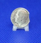 1962 D Roosevelt Silver Dime Clipped Planchet Error