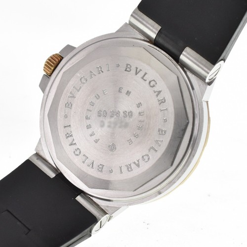 Reloj automático para hombre BVLGARI Diagono SD38SG fecha K18 bisel esfera negra D#139202 - Imagen 6 de 9
