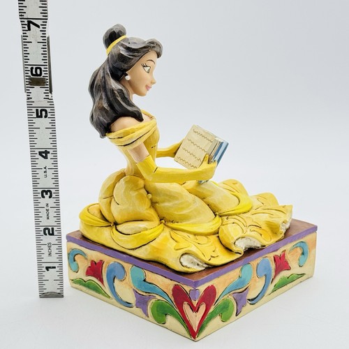 Disney Showcase Enesco Jim Shore Princess Belle Figurine Bookend Beauty - Picture 2 of 15
