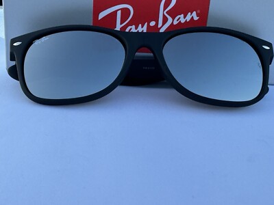 小物 Ray-Ban RB2132F 622 NEW WAYFARER MATTE NEW Ray-Ban RB2132 622/30 NEW WAYFARER Matte With Silver Mirror