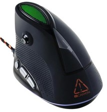 Emisat Vertical 7 Button Optical Gaming Mouse, Black - CND-SGM14RGB