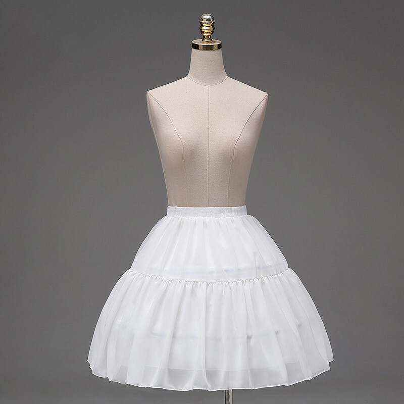 chiffon underskirt