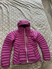 Rab Women Microlight Alpine Jacket Size 8 Pink.