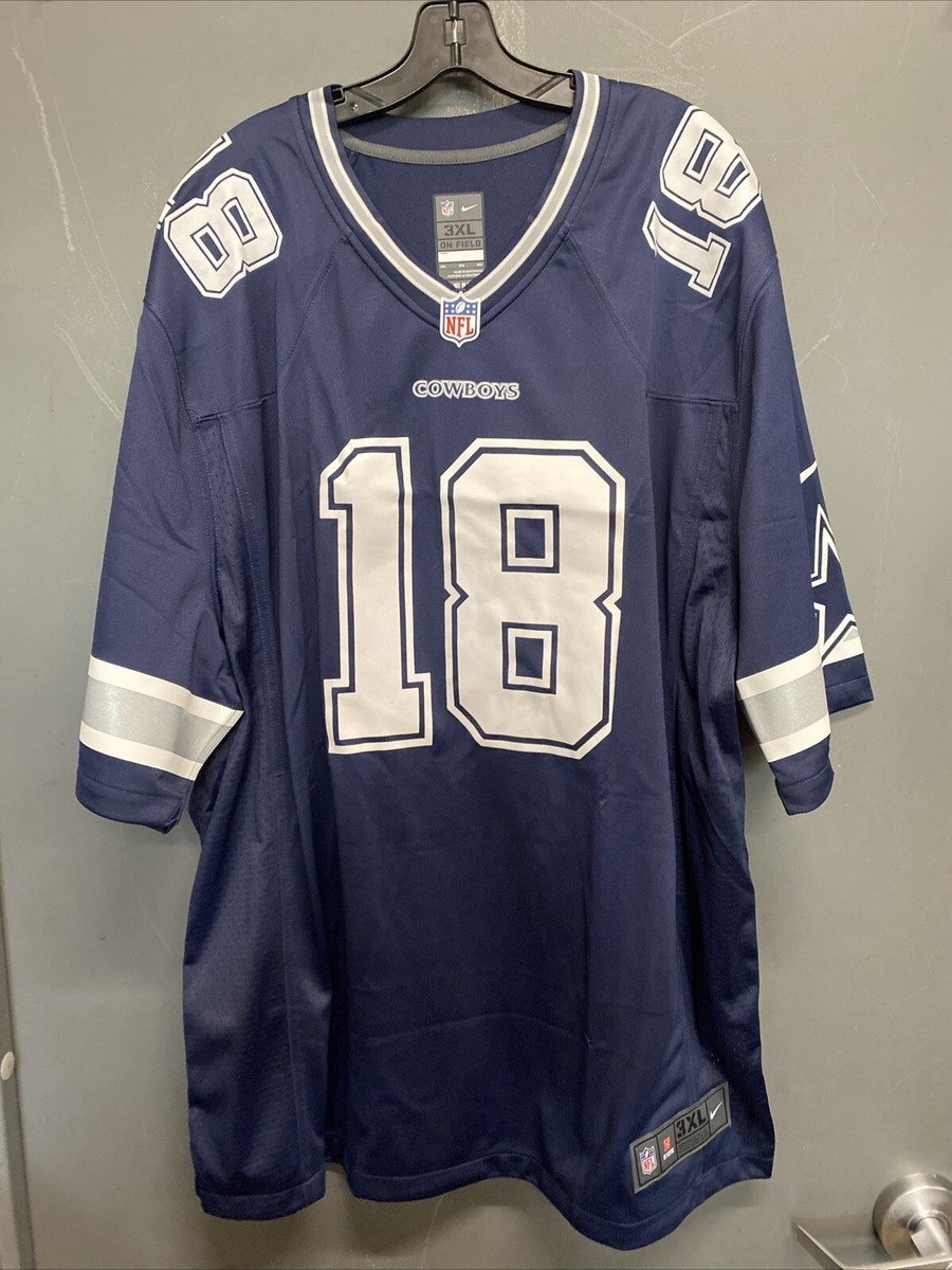 Cowboys Jersey #18 Custom Named NFL Nike Size 3XL NEW | eBay