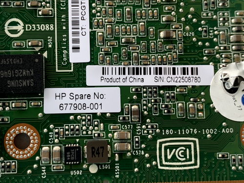 New - 677908-001 HP Quadro 1000M 2GB DDR3 PCI-E MXM Graphics (125-1) - Picture 5 of 11