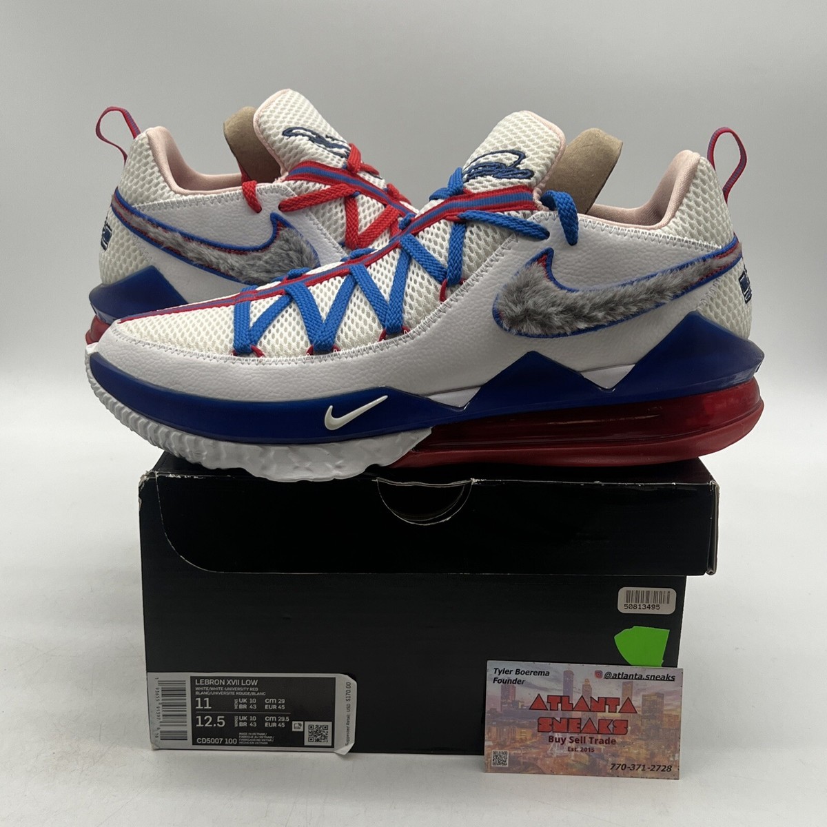 シューズ(男性用) NIKE LEBRON XVII LOW \"TUNE SQUAD\" 28cm NIKE LEBRON 17 LOW 